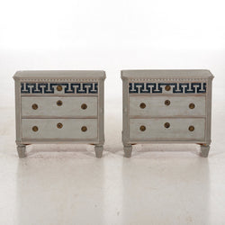 Wonderful pair of Gustavian style chests, circa 100 years old.