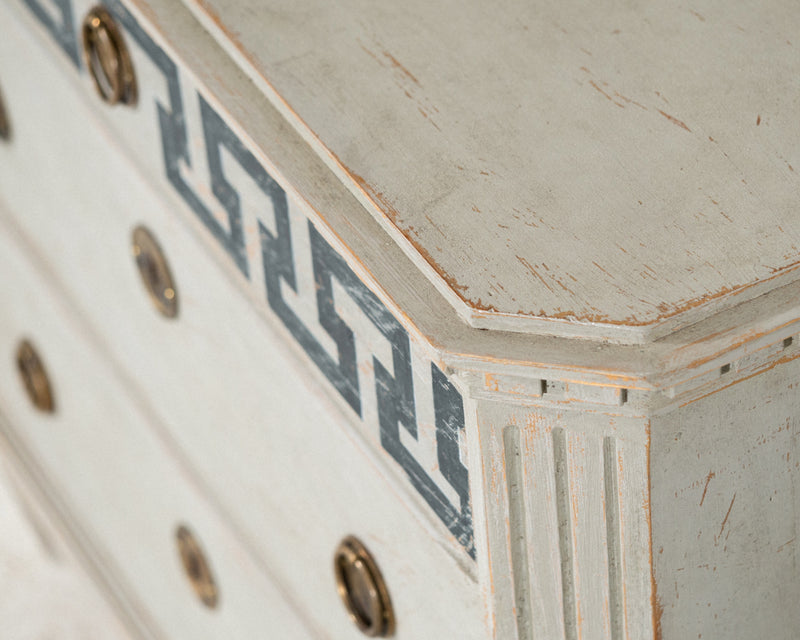 Wonderful pair of Gustavian style chests, circa 100 years old.