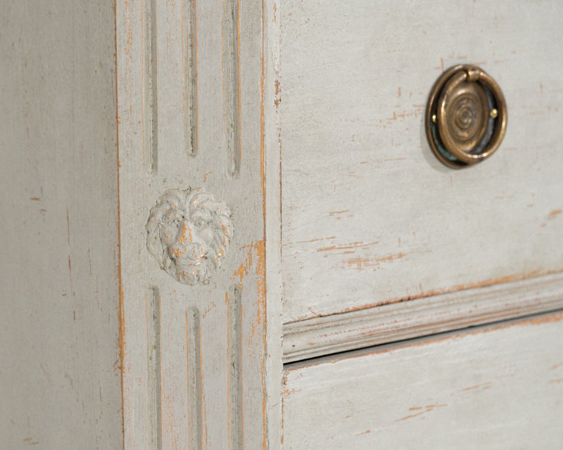 Wonderful pair of Gustavian style chests, circa 100 years old.