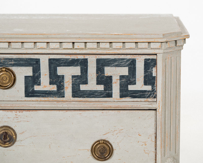 Wonderful pair of Gustavian style chests, circa 100 years old.