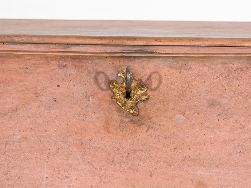 Rococo bureau in original paint and hardware, circa 1710. - Selected Design & Antiques