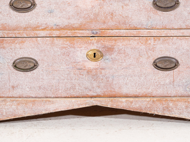 Beautiful chest in wonderful original paint, circa 1820. - Selected Design & Antiques