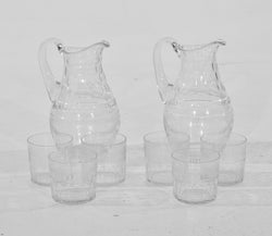 Swedish set of glass, circa 1880 - Selected Design & Antiques