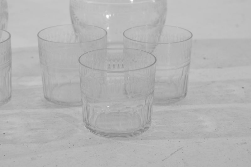 Swedish set of glass, circa 1880 - Selected Design & Antiques